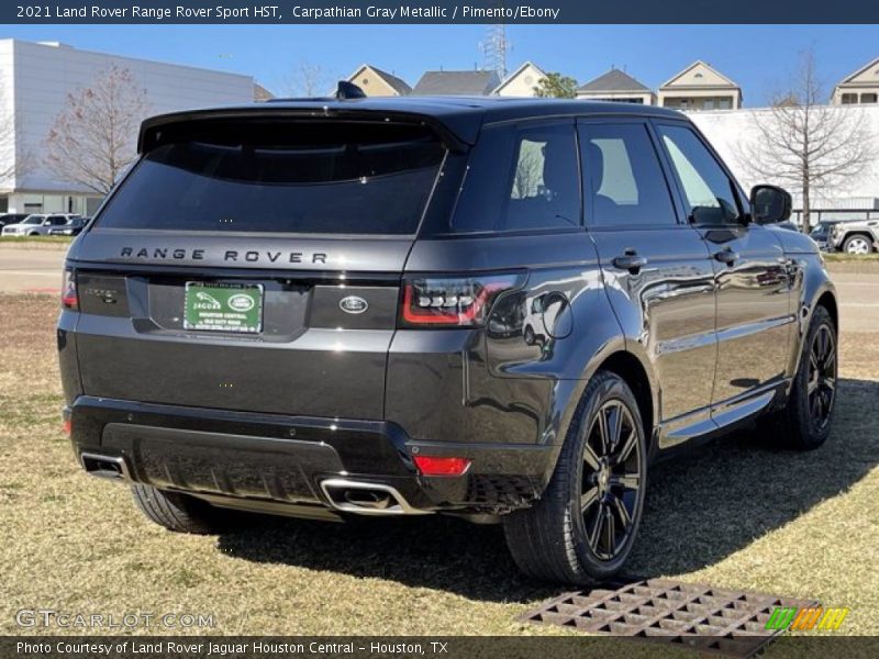 Carpathian Gray Metallic / Pimento/Ebony 2021 Land Rover Range Rover Sport HST