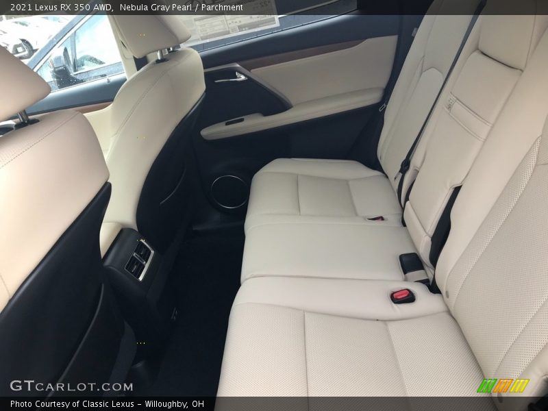 Nebula Gray Pearl / Parchment 2021 Lexus RX 350 AWD
