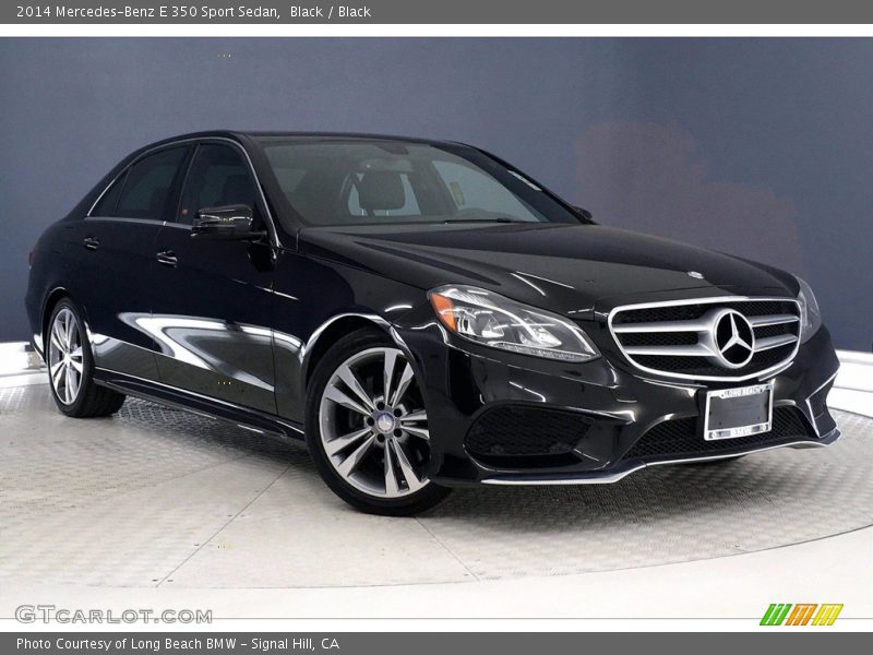 Black / Black 2014 Mercedes-Benz E 350 Sport Sedan