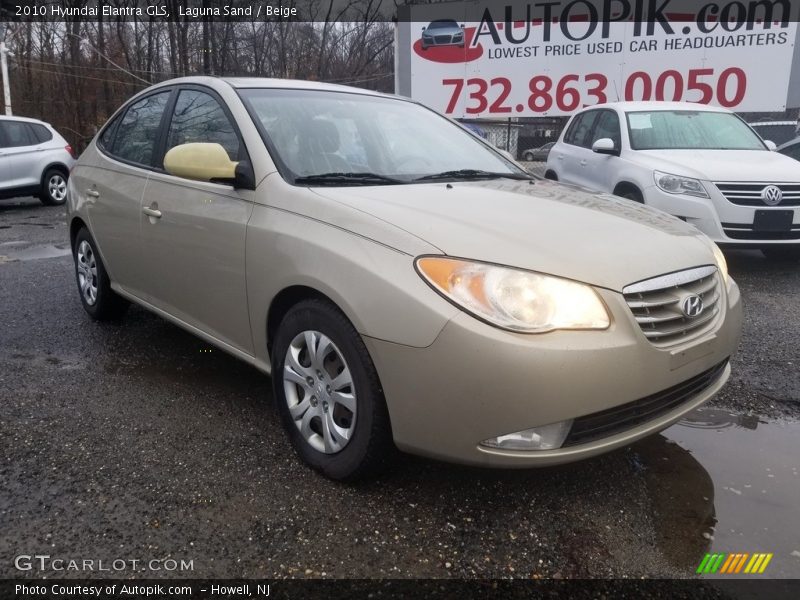 Laguna Sand / Beige 2010 Hyundai Elantra GLS