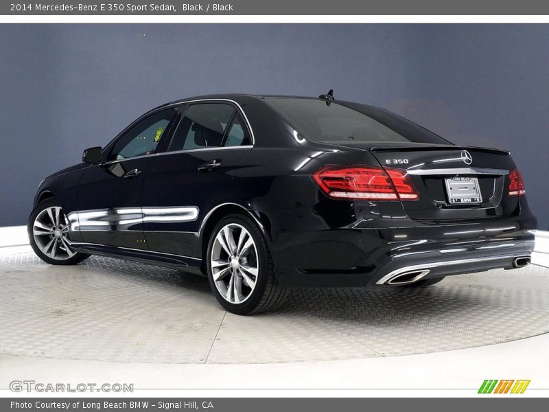 Black / Black 2014 Mercedes-Benz E 350 Sport Sedan