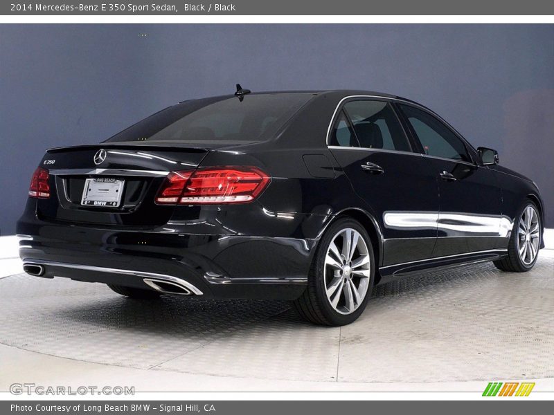 Black / Black 2014 Mercedes-Benz E 350 Sport Sedan