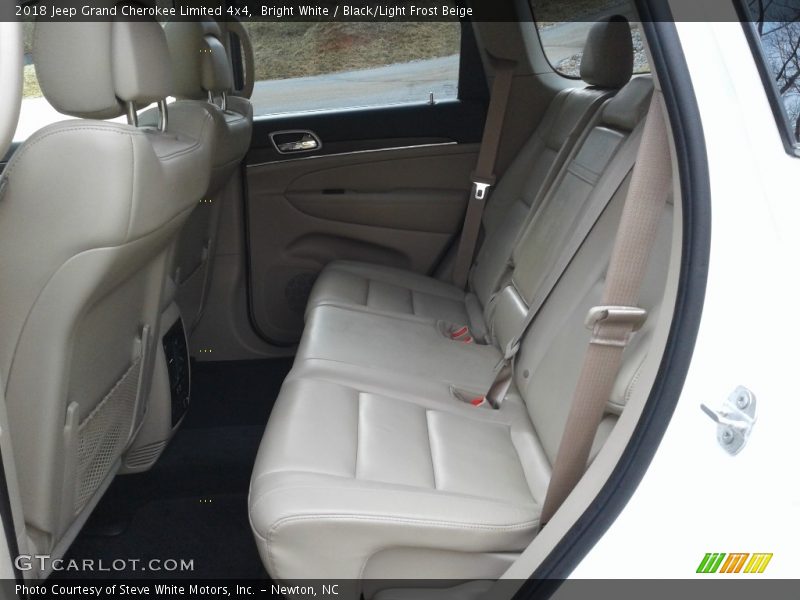 Bright White / Black/Light Frost Beige 2018 Jeep Grand Cherokee Limited 4x4