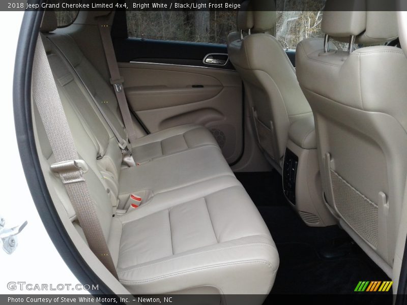 Bright White / Black/Light Frost Beige 2018 Jeep Grand Cherokee Limited 4x4
