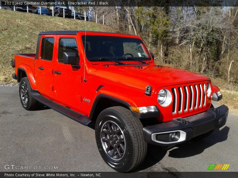 Firecracker Red / Black 2021 Jeep Gladiator Overland 4x4