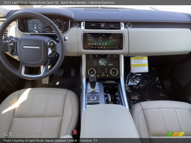 Byron Blue Metallic / Almond/Espresso 2021 Land Rover Range Rover Sport SE