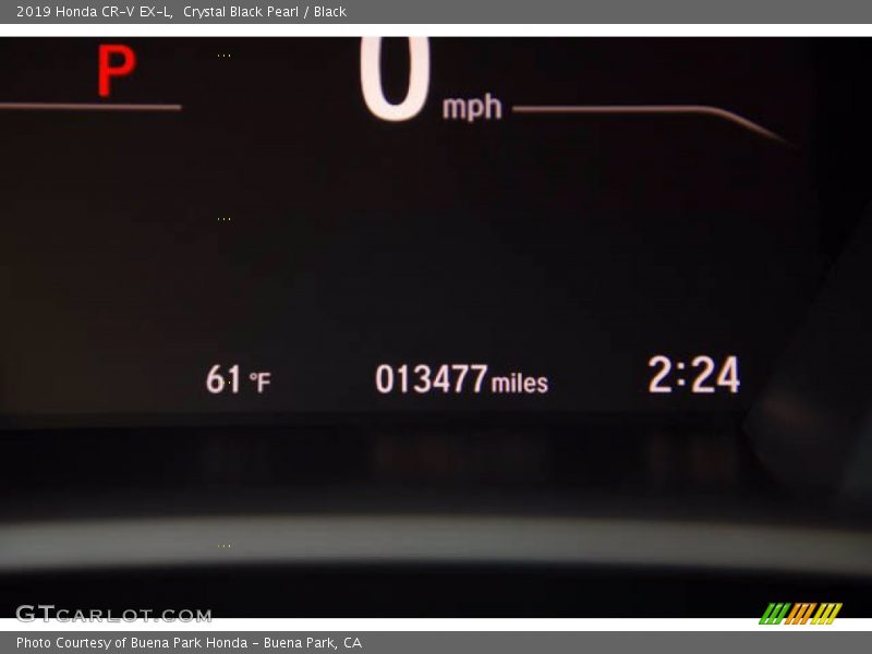 Crystal Black Pearl / Black 2019 Honda CR-V EX-L