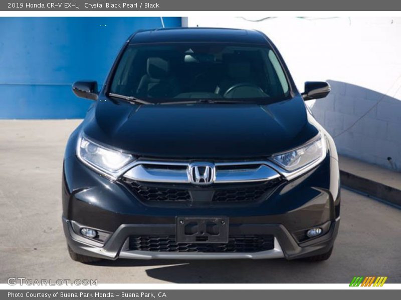 Crystal Black Pearl / Black 2019 Honda CR-V EX-L
