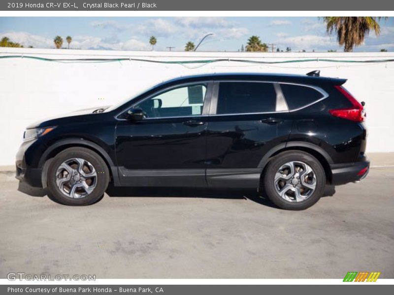Crystal Black Pearl / Black 2019 Honda CR-V EX-L