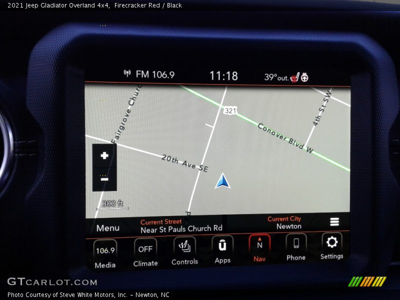 Firecracker Red / Black 2021 Jeep Gladiator Overland 4x4