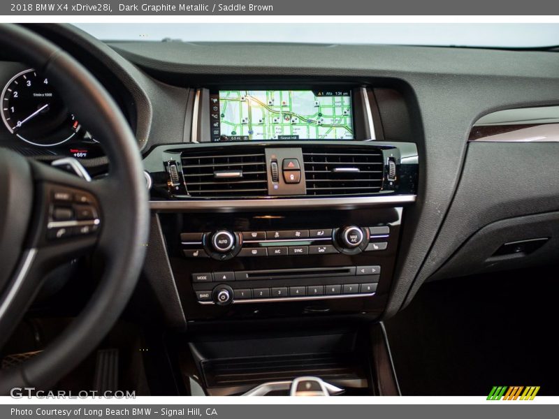 Dark Graphite Metallic / Saddle Brown 2018 BMW X4 xDrive28i