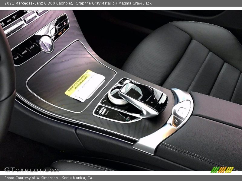 Graphite Gray Metallic / Magma Gray/Black 2021 Mercedes-Benz C 300 Cabriolet