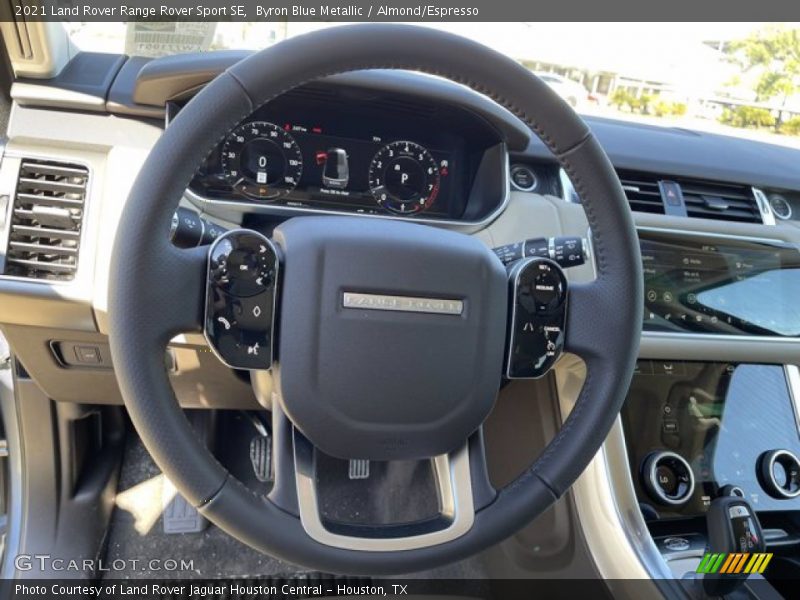 Byron Blue Metallic / Almond/Espresso 2021 Land Rover Range Rover Sport SE