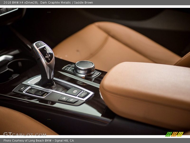 Dark Graphite Metallic / Saddle Brown 2018 BMW X4 xDrive28i
