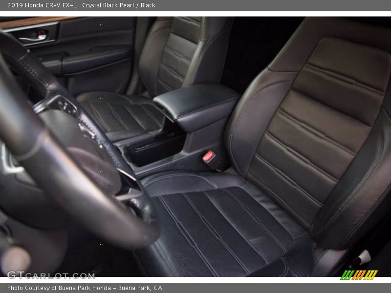 Crystal Black Pearl / Black 2019 Honda CR-V EX-L