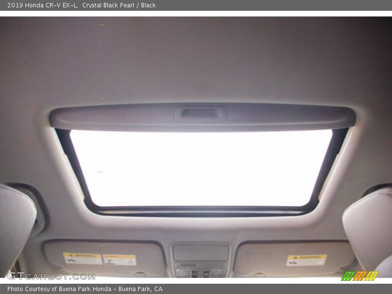 Crystal Black Pearl / Black 2019 Honda CR-V EX-L