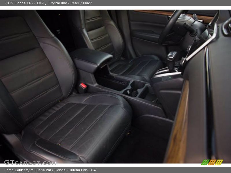 Crystal Black Pearl / Black 2019 Honda CR-V EX-L