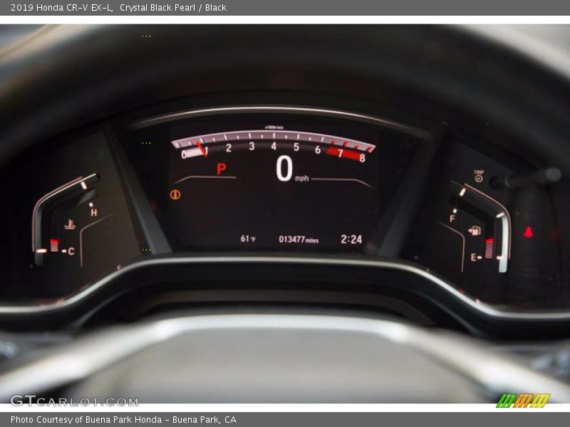 Crystal Black Pearl / Black 2019 Honda CR-V EX-L