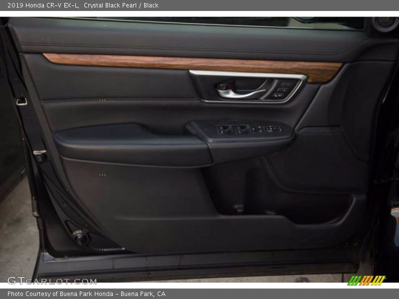 Crystal Black Pearl / Black 2019 Honda CR-V EX-L