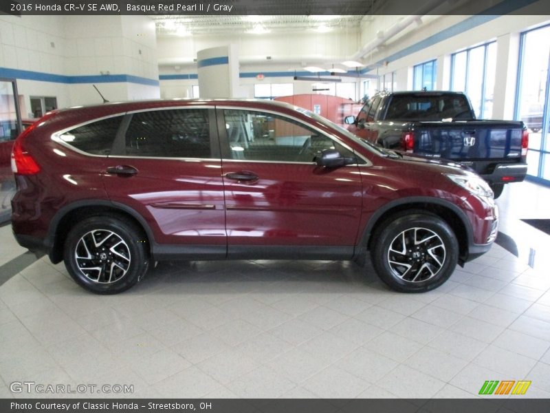  2016 CR-V SE AWD Basque Red Pearl II