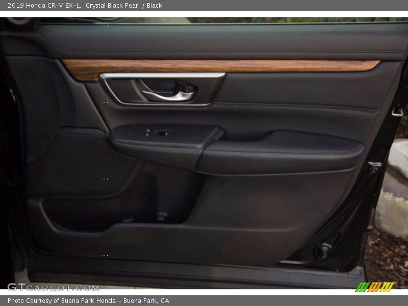 Crystal Black Pearl / Black 2019 Honda CR-V EX-L