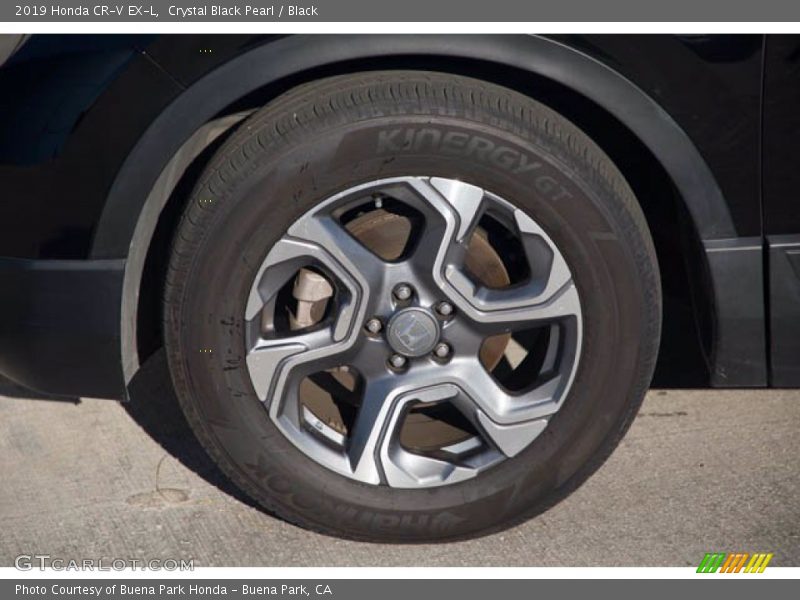 Crystal Black Pearl / Black 2019 Honda CR-V EX-L