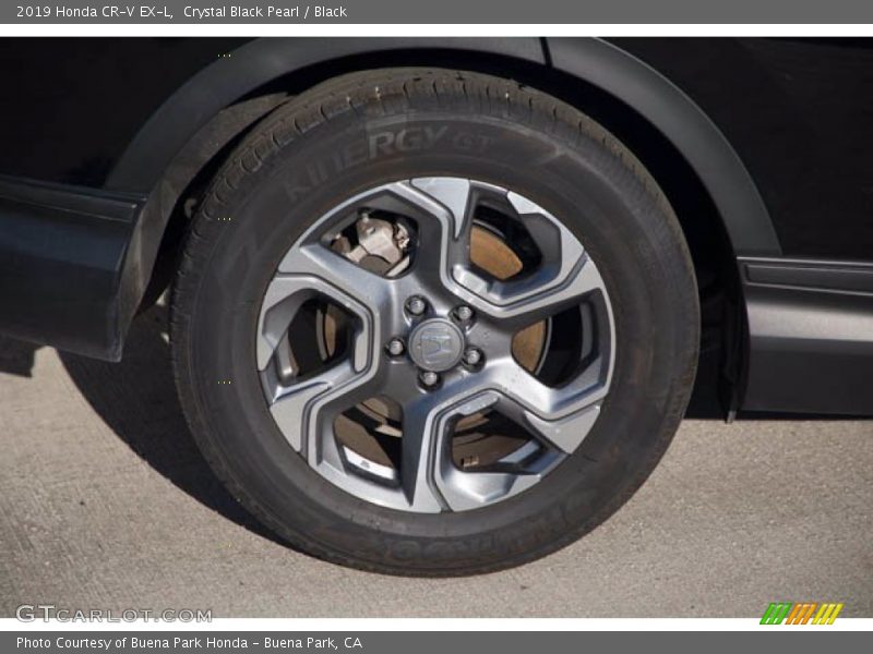 Crystal Black Pearl / Black 2019 Honda CR-V EX-L