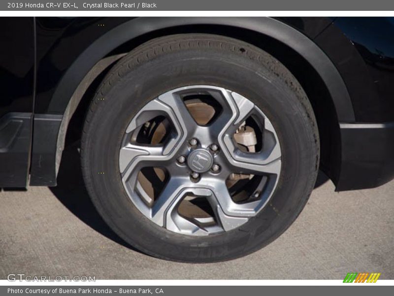 Crystal Black Pearl / Black 2019 Honda CR-V EX-L