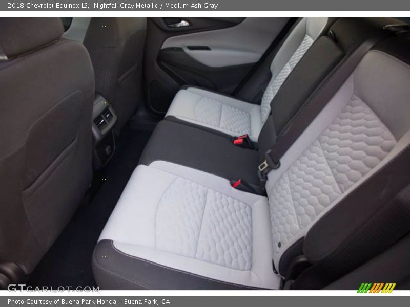 Nightfall Gray Metallic / Medium Ash Gray 2018 Chevrolet Equinox LS