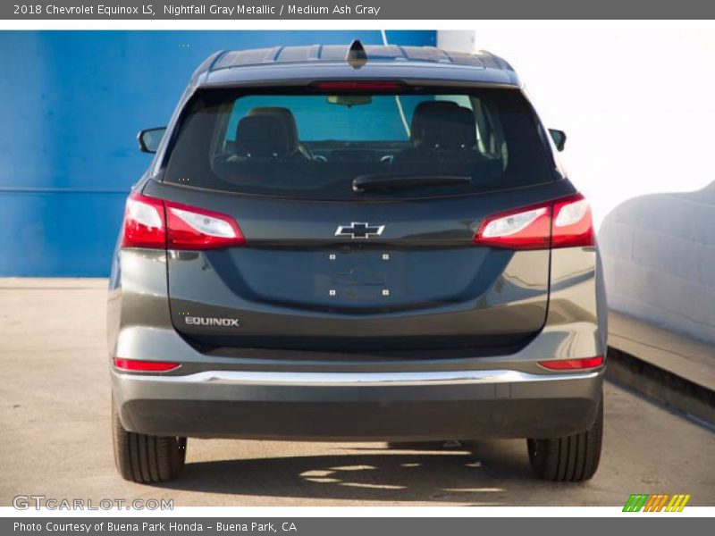 Nightfall Gray Metallic / Medium Ash Gray 2018 Chevrolet Equinox LS