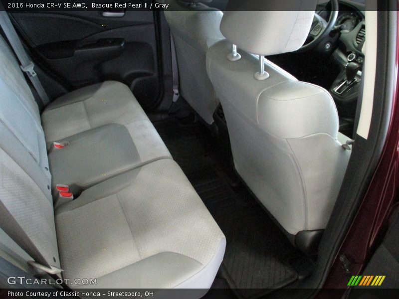 Basque Red Pearl II / Gray 2016 Honda CR-V SE AWD