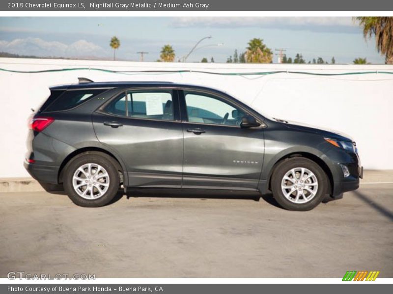 Nightfall Gray Metallic / Medium Ash Gray 2018 Chevrolet Equinox LS