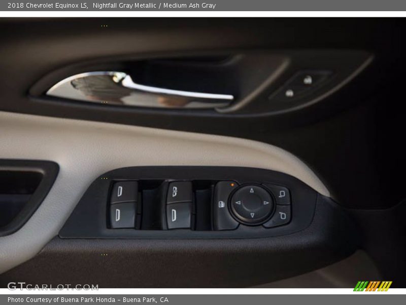 Nightfall Gray Metallic / Medium Ash Gray 2018 Chevrolet Equinox LS