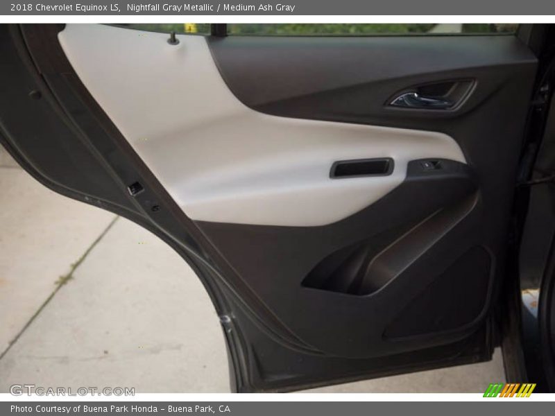 Nightfall Gray Metallic / Medium Ash Gray 2018 Chevrolet Equinox LS