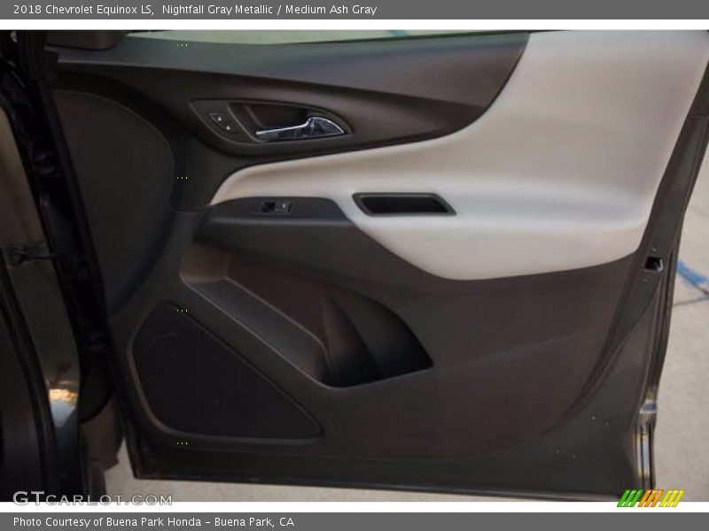 Nightfall Gray Metallic / Medium Ash Gray 2018 Chevrolet Equinox LS