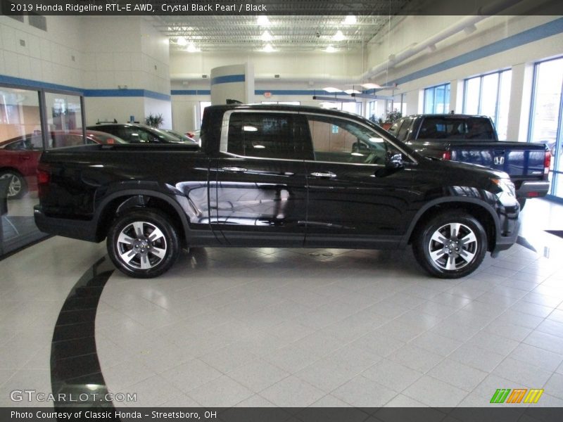 Crystal Black Pearl / Black 2019 Honda Ridgeline RTL-E AWD