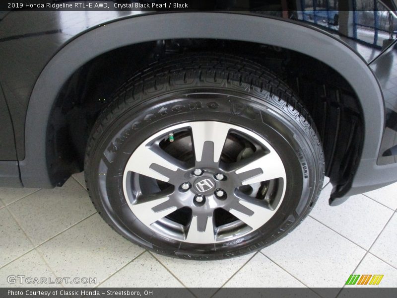 Crystal Black Pearl / Black 2019 Honda Ridgeline RTL-E AWD
