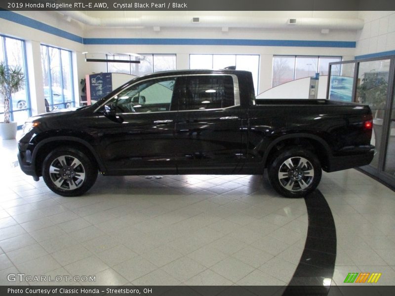Crystal Black Pearl / Black 2019 Honda Ridgeline RTL-E AWD