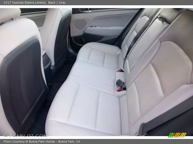 Black / Gray 2017 Hyundai Elantra Limited
