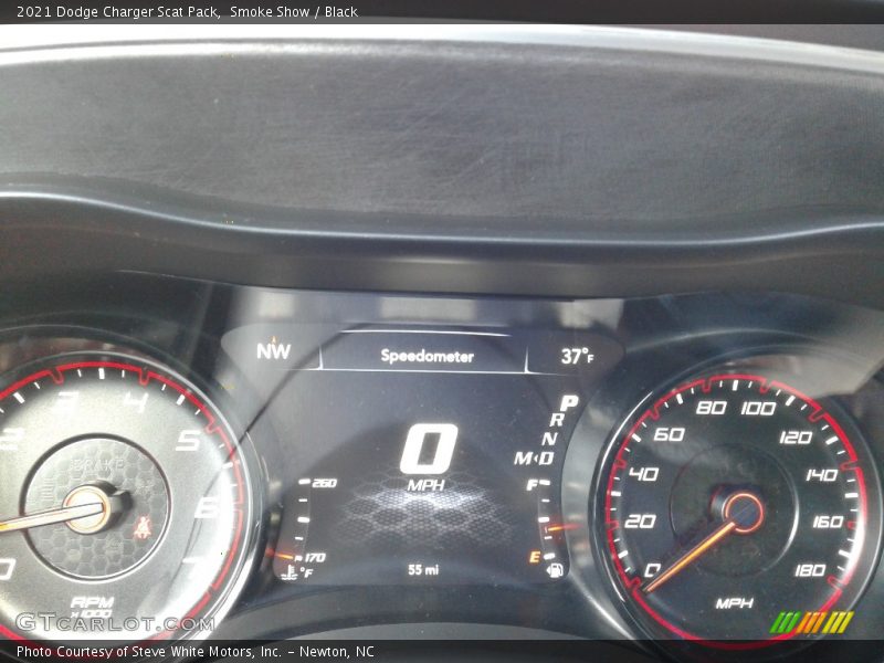 Smoke Show / Black 2021 Dodge Charger Scat Pack