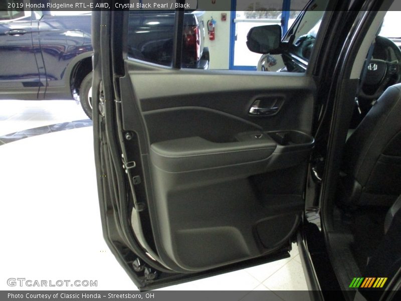 Crystal Black Pearl / Black 2019 Honda Ridgeline RTL-E AWD