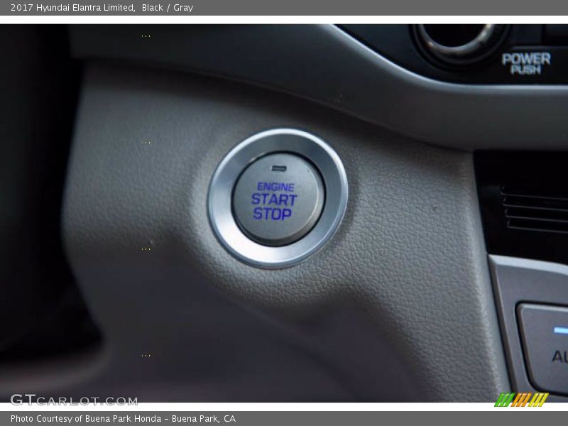 Black / Gray 2017 Hyundai Elantra Limited