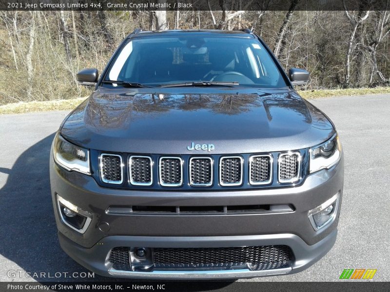 Granite Crystal Metallic / Black 2021 Jeep Compass Limited 4x4