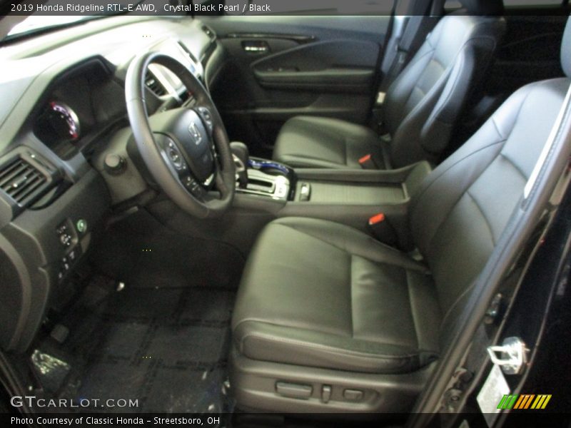 Crystal Black Pearl / Black 2019 Honda Ridgeline RTL-E AWD