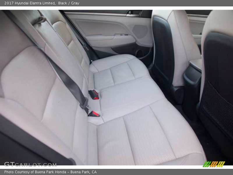 Black / Gray 2017 Hyundai Elantra Limited
