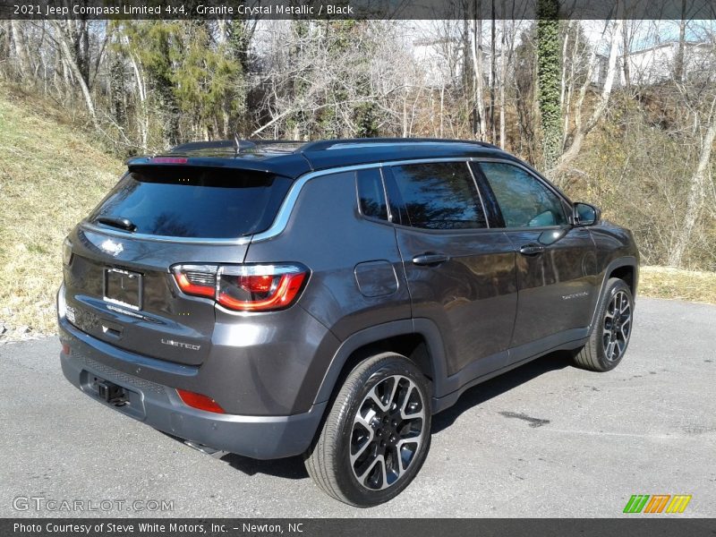 Granite Crystal Metallic / Black 2021 Jeep Compass Limited 4x4
