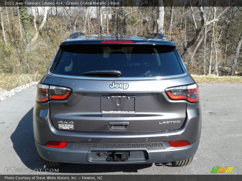 Granite Crystal Metallic / Black 2021 Jeep Compass Limited 4x4