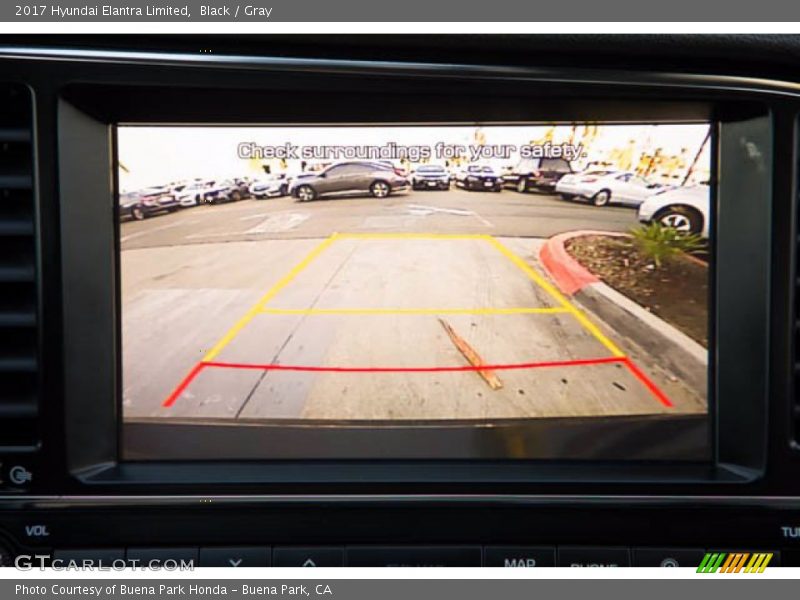 Black / Gray 2017 Hyundai Elantra Limited