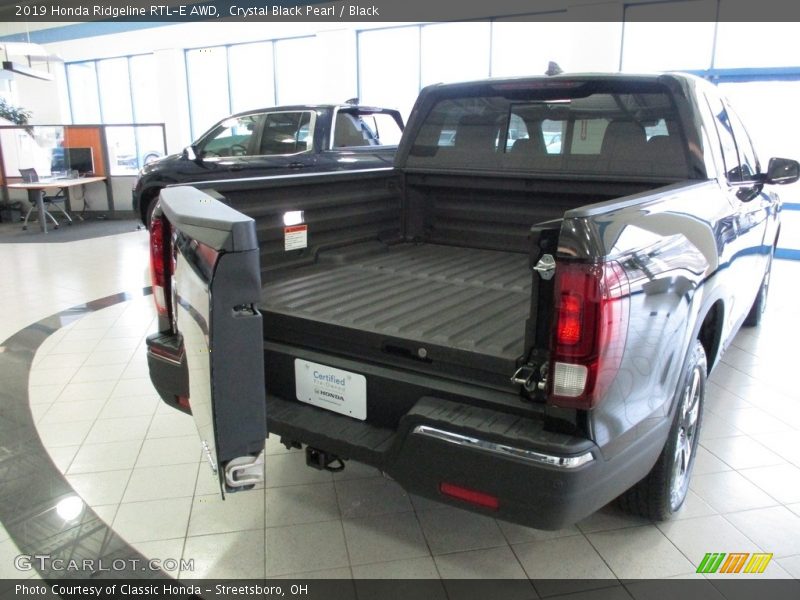 Crystal Black Pearl / Black 2019 Honda Ridgeline RTL-E AWD