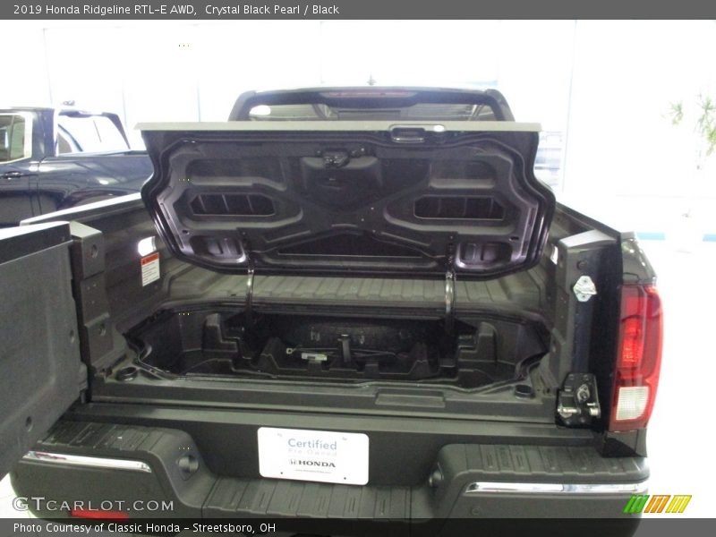 Crystal Black Pearl / Black 2019 Honda Ridgeline RTL-E AWD